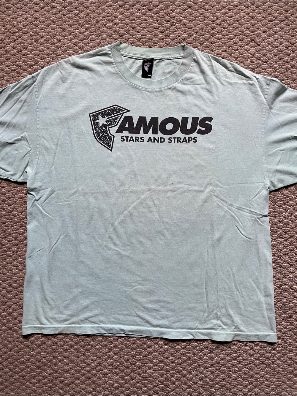 Y2K Famous stars and straps logo t shirt